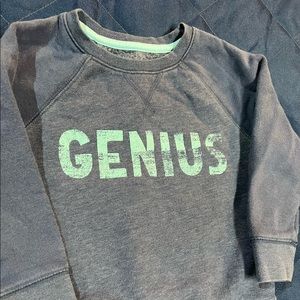 Cat & Jack - “Genius” sweatshirt size 3T
